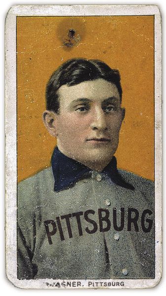 Wagner Baseball Card. Most expensive trading card in history. From the era before crypto collectibles existed.